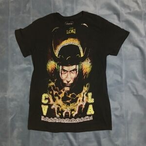 Loki Marvel Shirt Black Small Graphic Tee CVLA Civil LA
